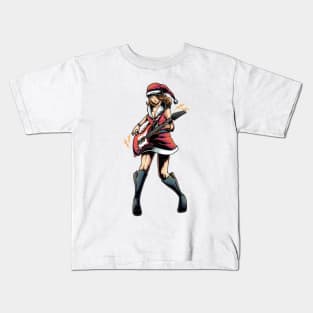 Christmas Rock Star Kids T-Shirt